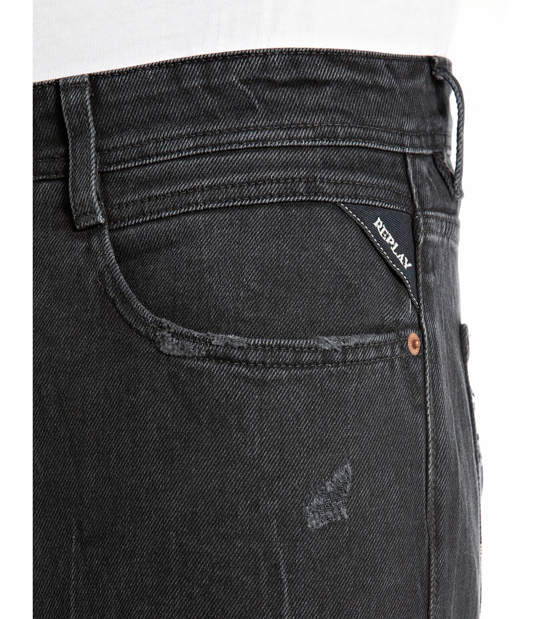 コンフォートROCCO ブラックオーバーダイ リペア ストレッチ